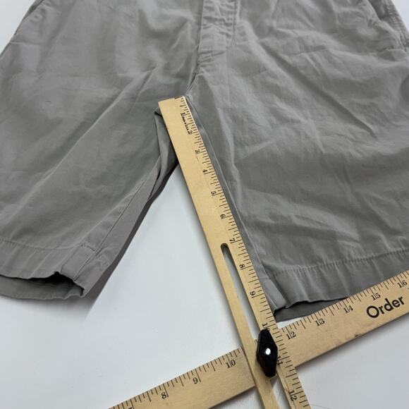 Mason's Chino Shorts Mens 48 IT 32/33 US Gray London Summer Casual Flat Front - Picture 8 of 8